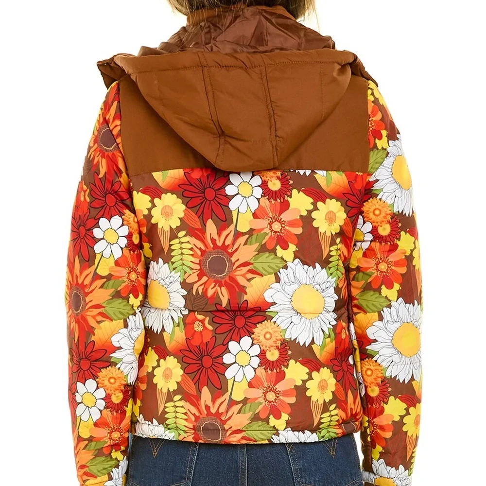 therapy Printed Puffer Jacket - Picture 2 of 3